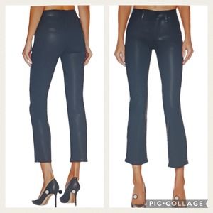 J1061 EUC $178 Good American Good Legs High Rise Coated sz 6/28